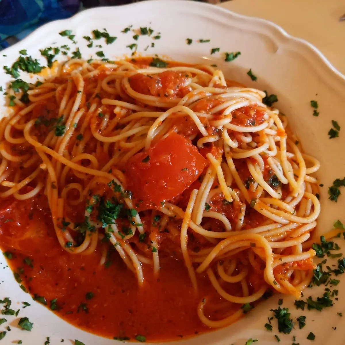 Spaghettis Pomodoro