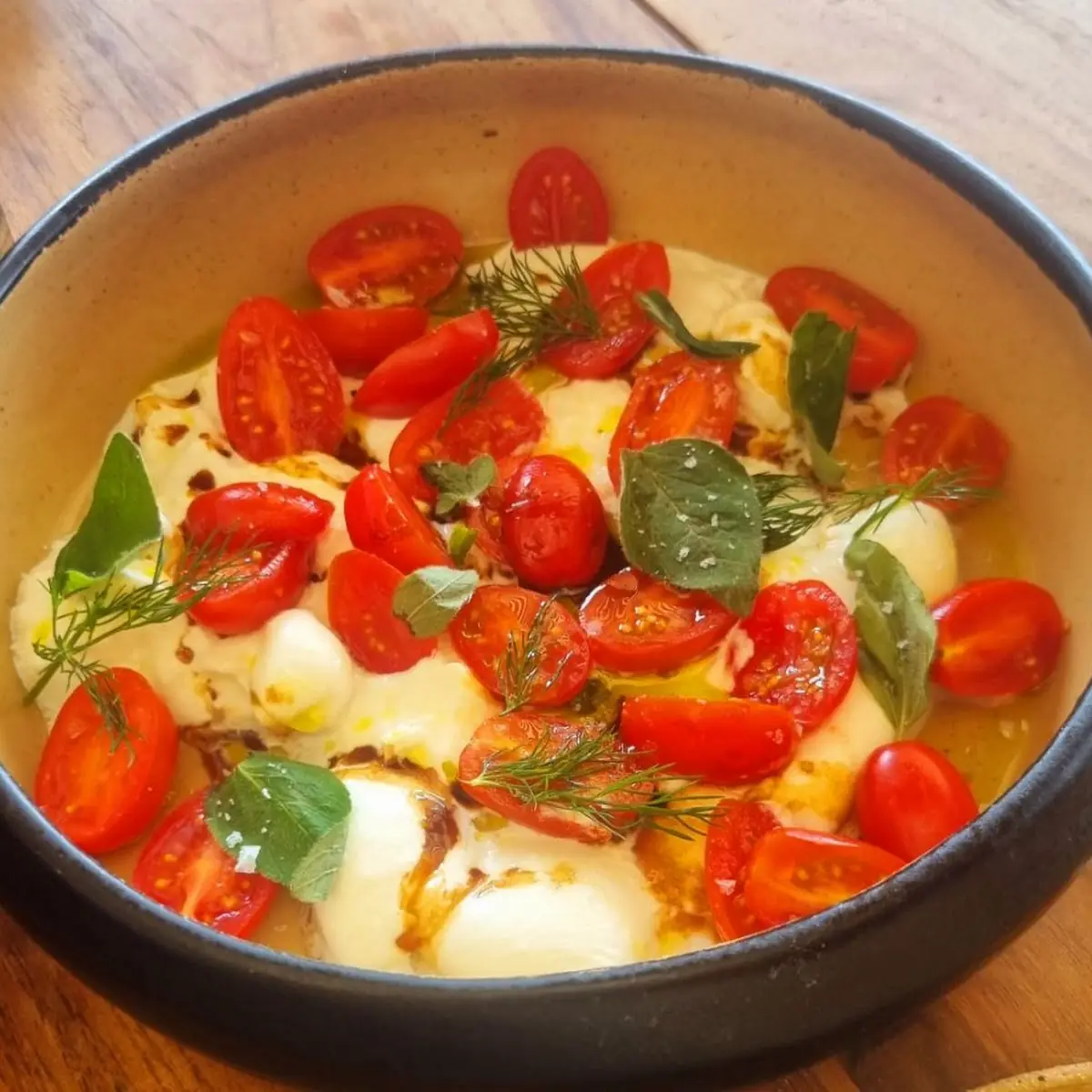 Cremige Burrata