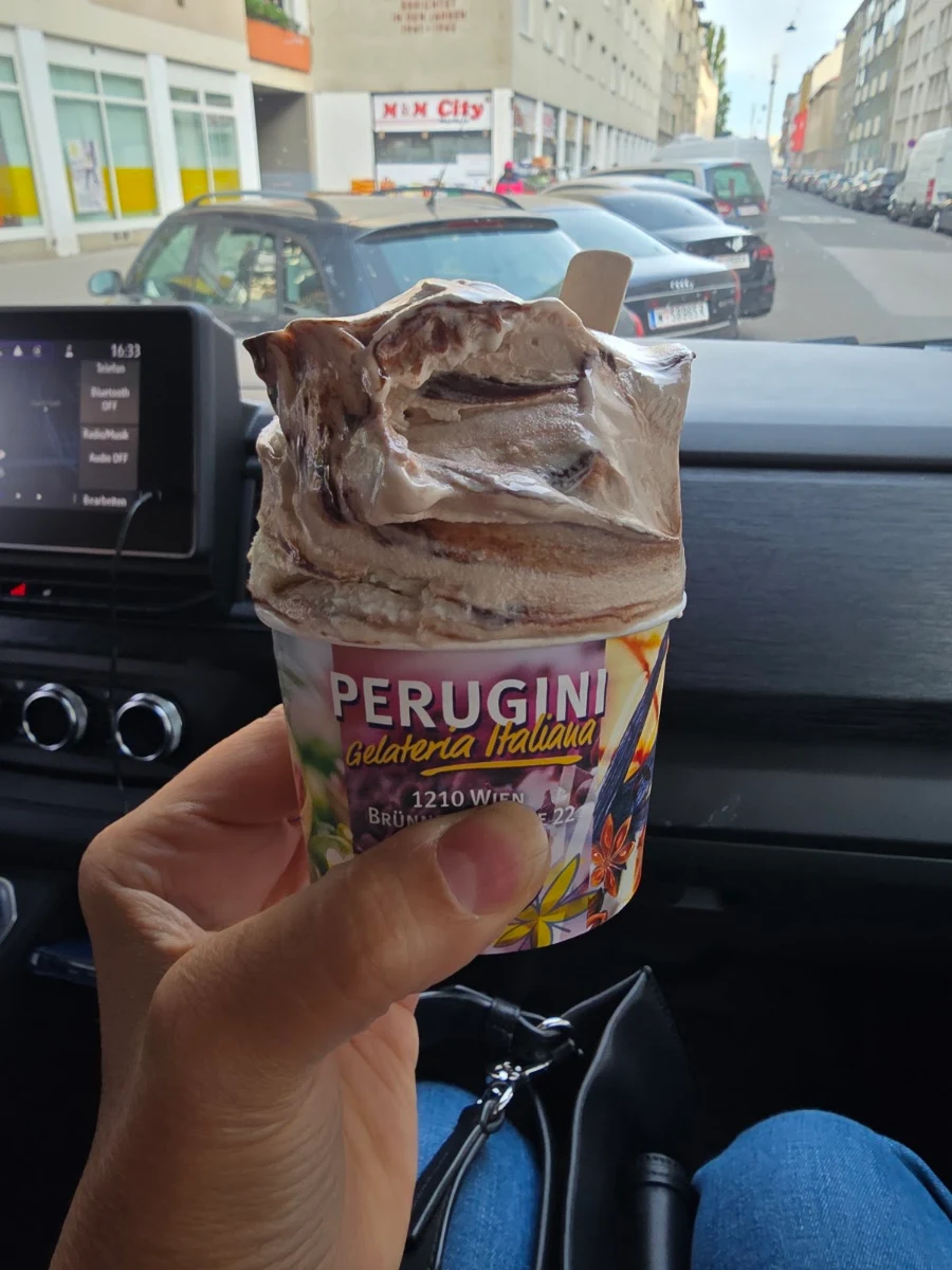 Joghurt Und Nutellaeis