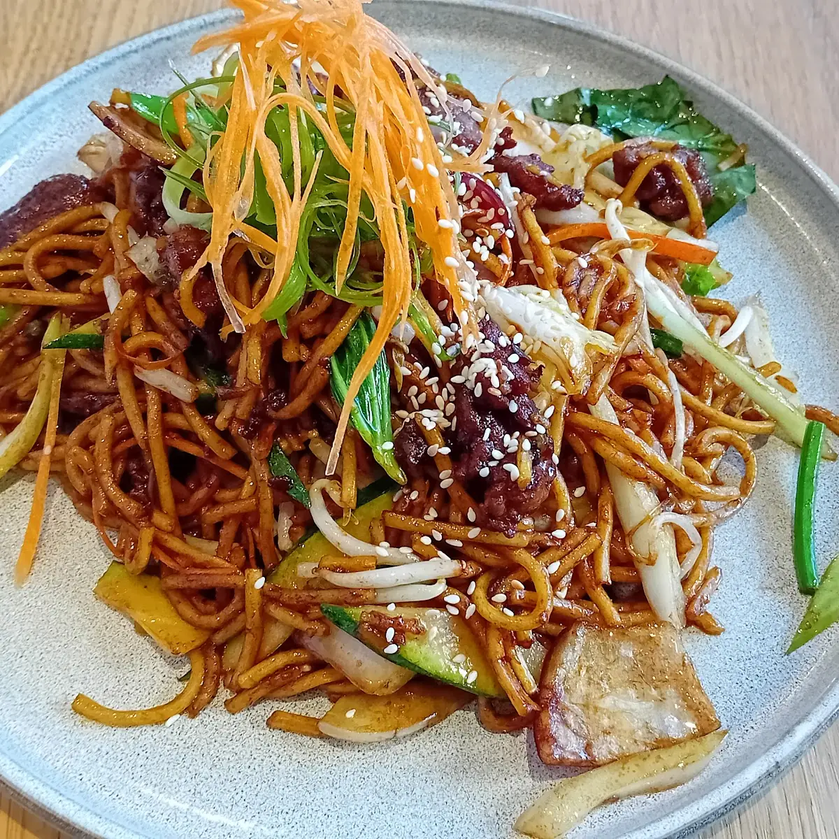 Rindfleisch Mit Wokgemüse