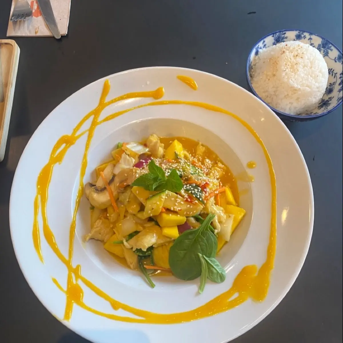 Thai Fish Mango Mintsalat