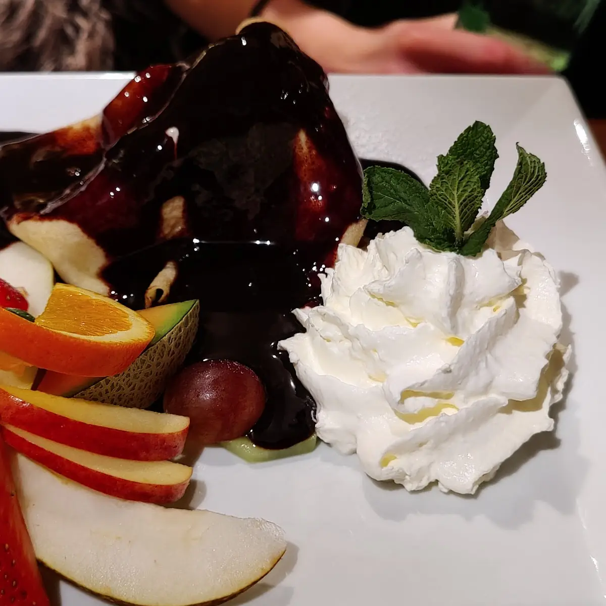 Warmer Schokokuchen