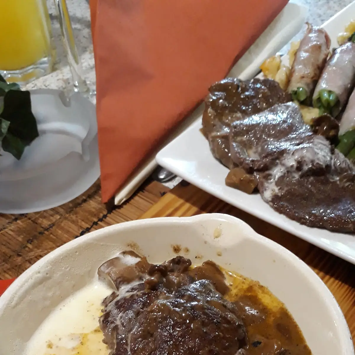 Hirschschnitzel Mit Pilzen
