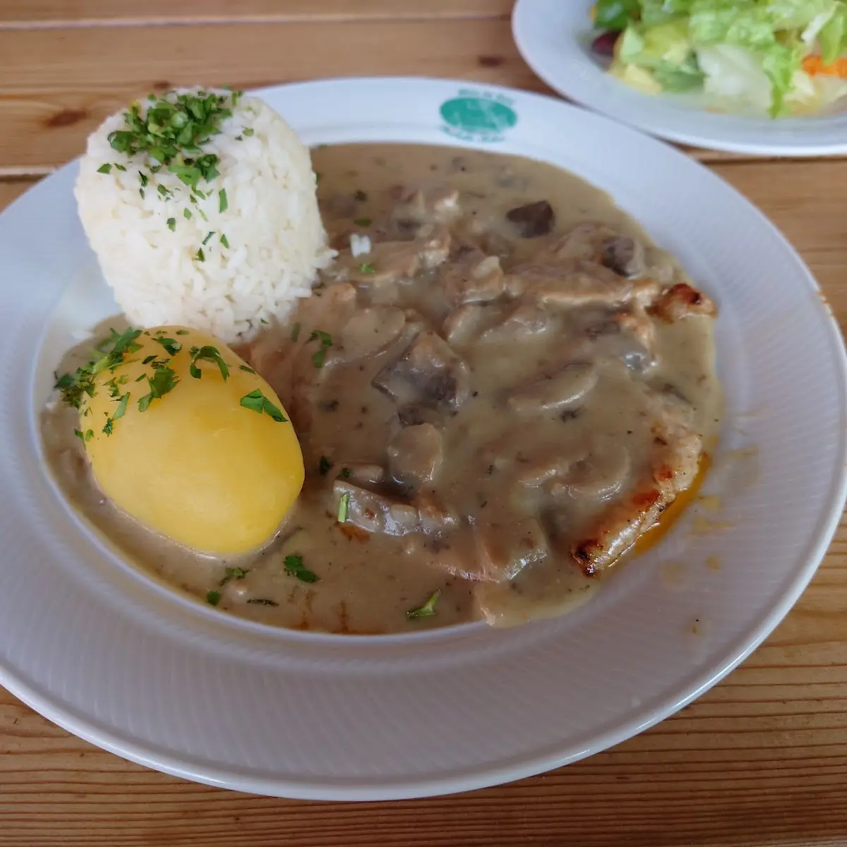 Schweine Geschnetzeltes Mit Pilzen