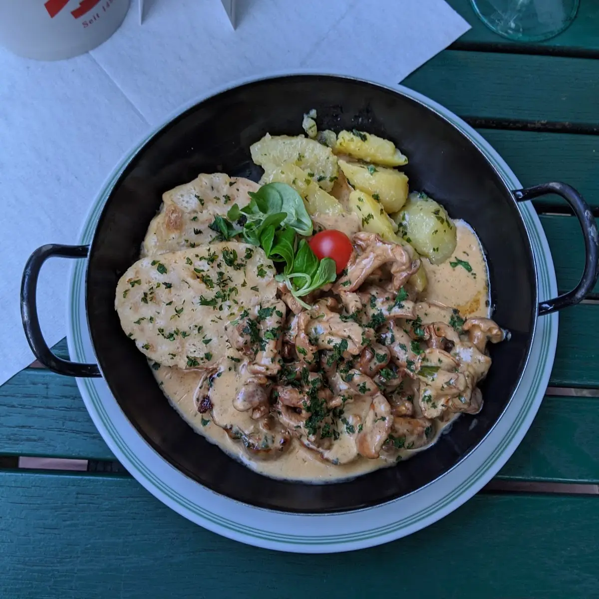 Schweinemedaillons Mit Eierschwammerl