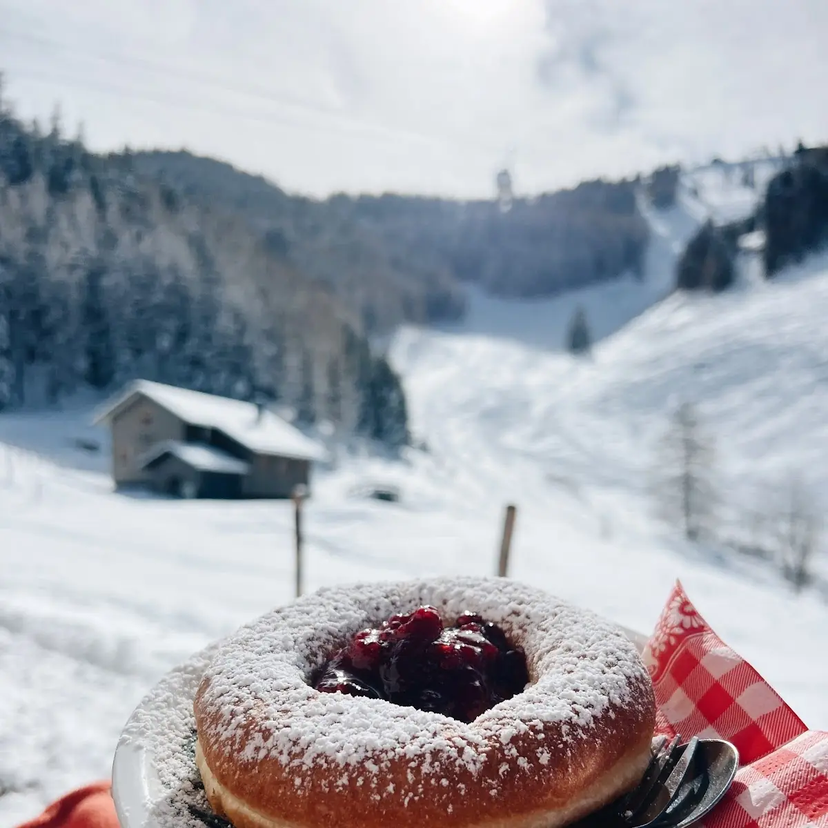 Bauernkrapfen, Sausteigalm