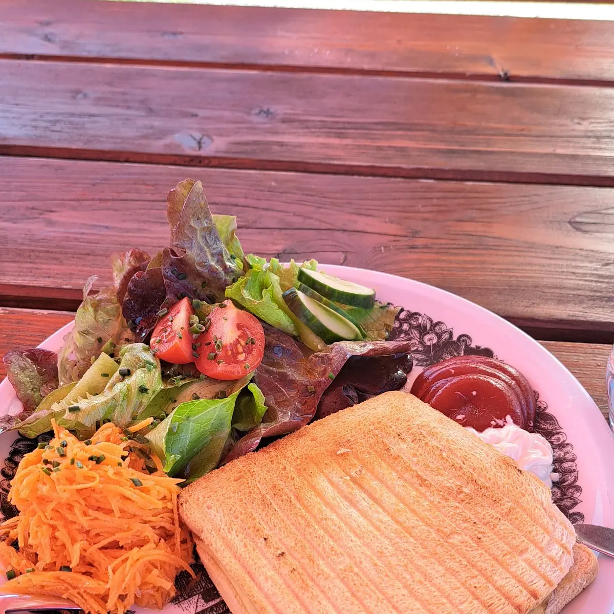 Schinken Käse Toast, Sausteigalm