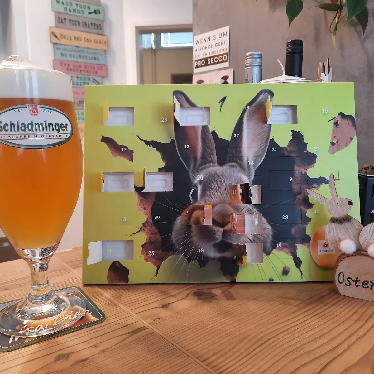 Hase Mit Bier