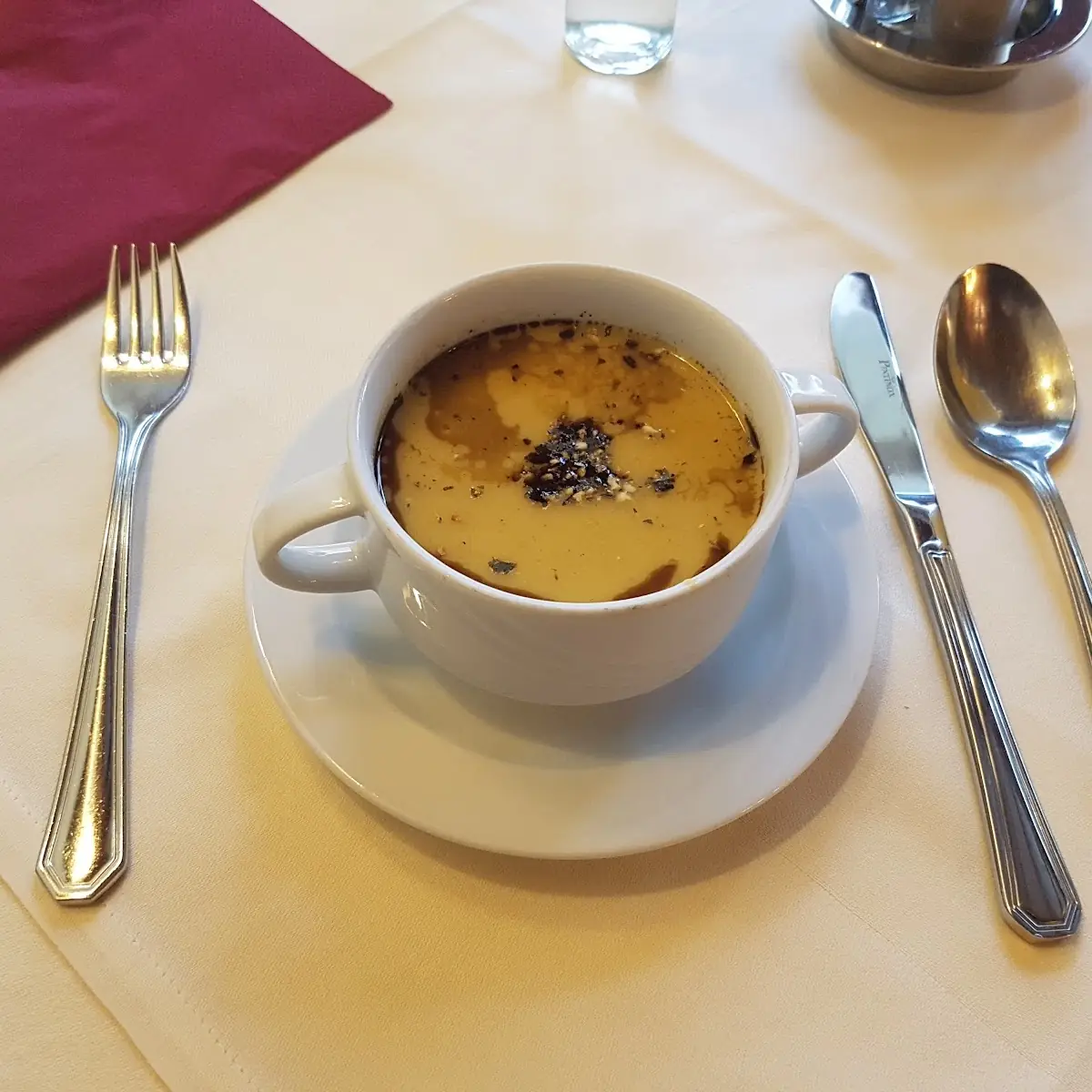Kürbiscremesuppe