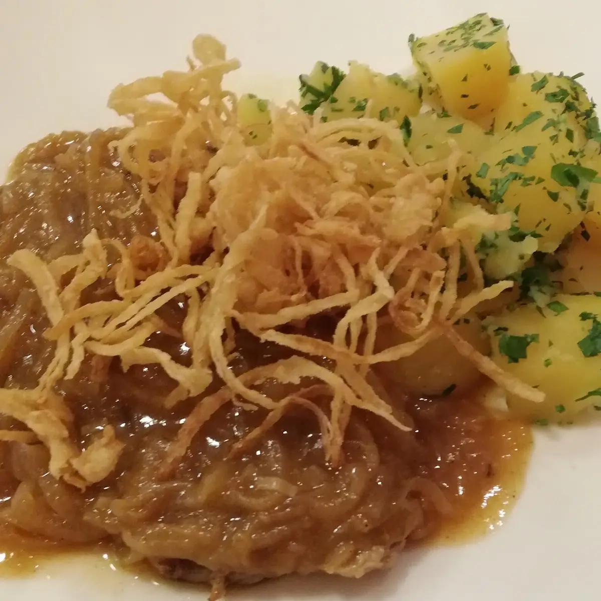 Zwiebelrostbraten