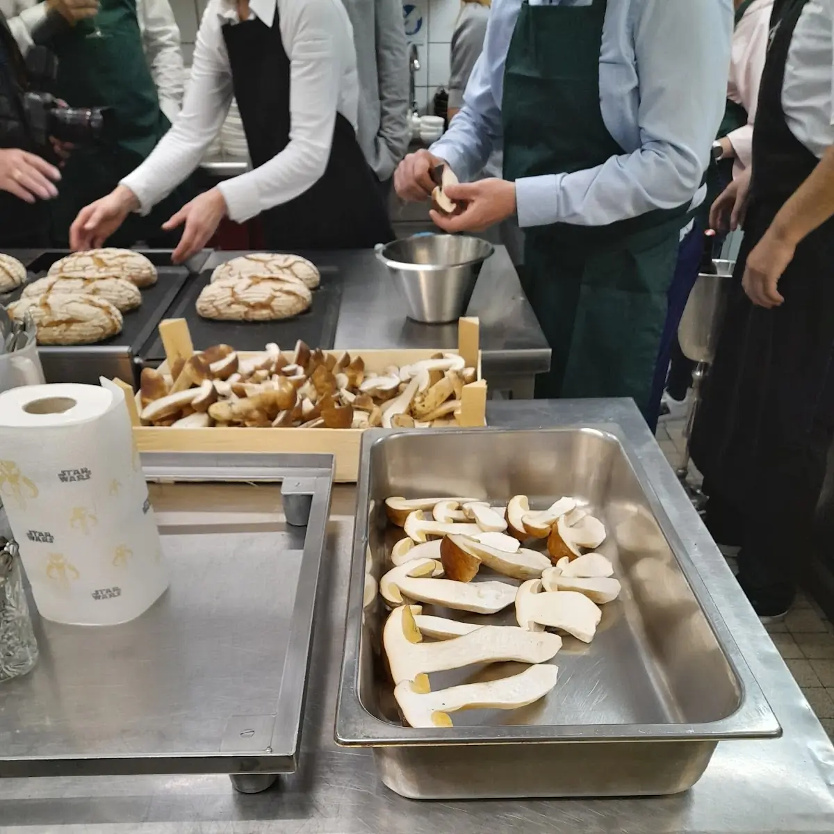 Steinpilze In Vorbereitung