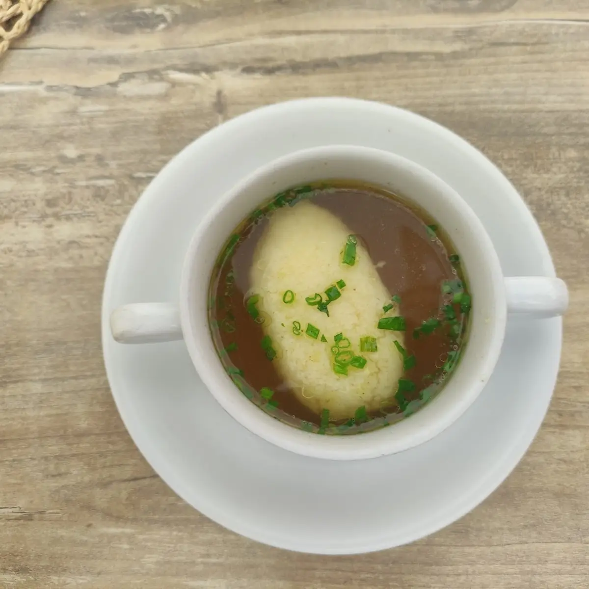 Grießnockerlsuppe