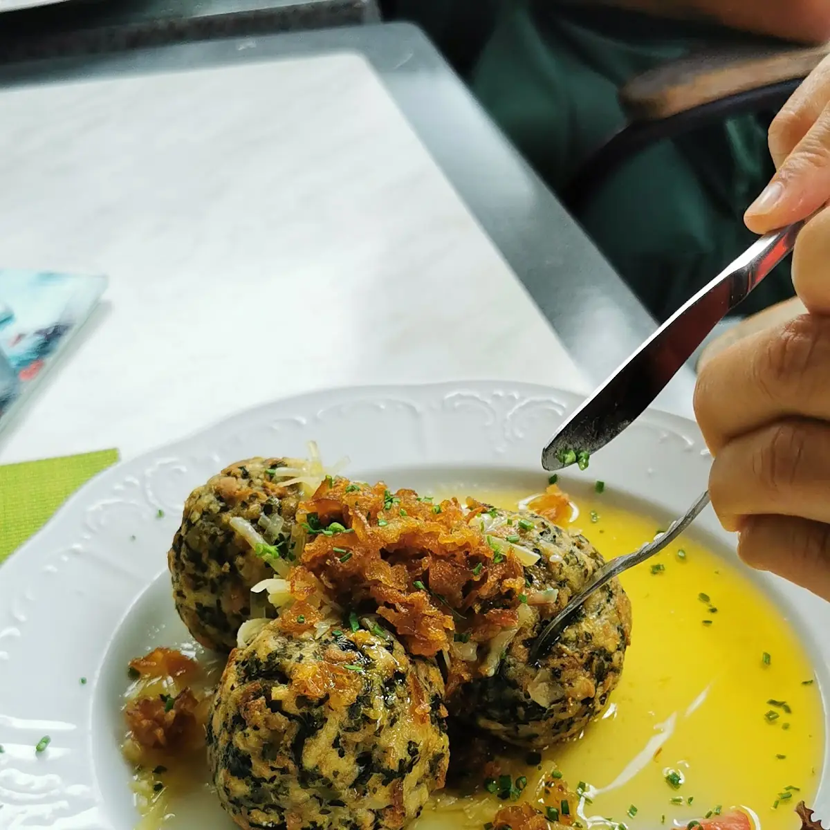 Bärlauchknödel
