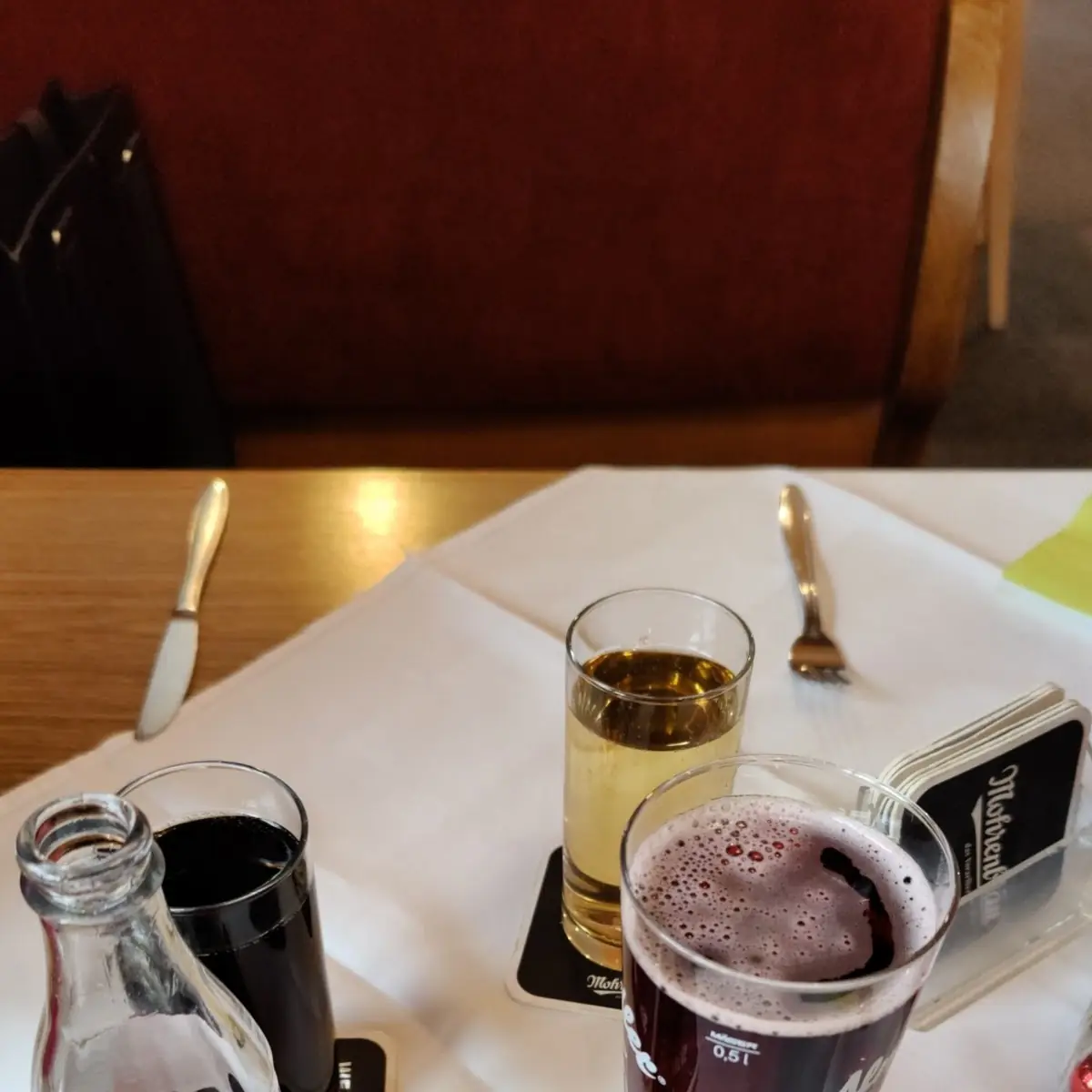 Coca Cola Und Johannisbeeren Gespritzt