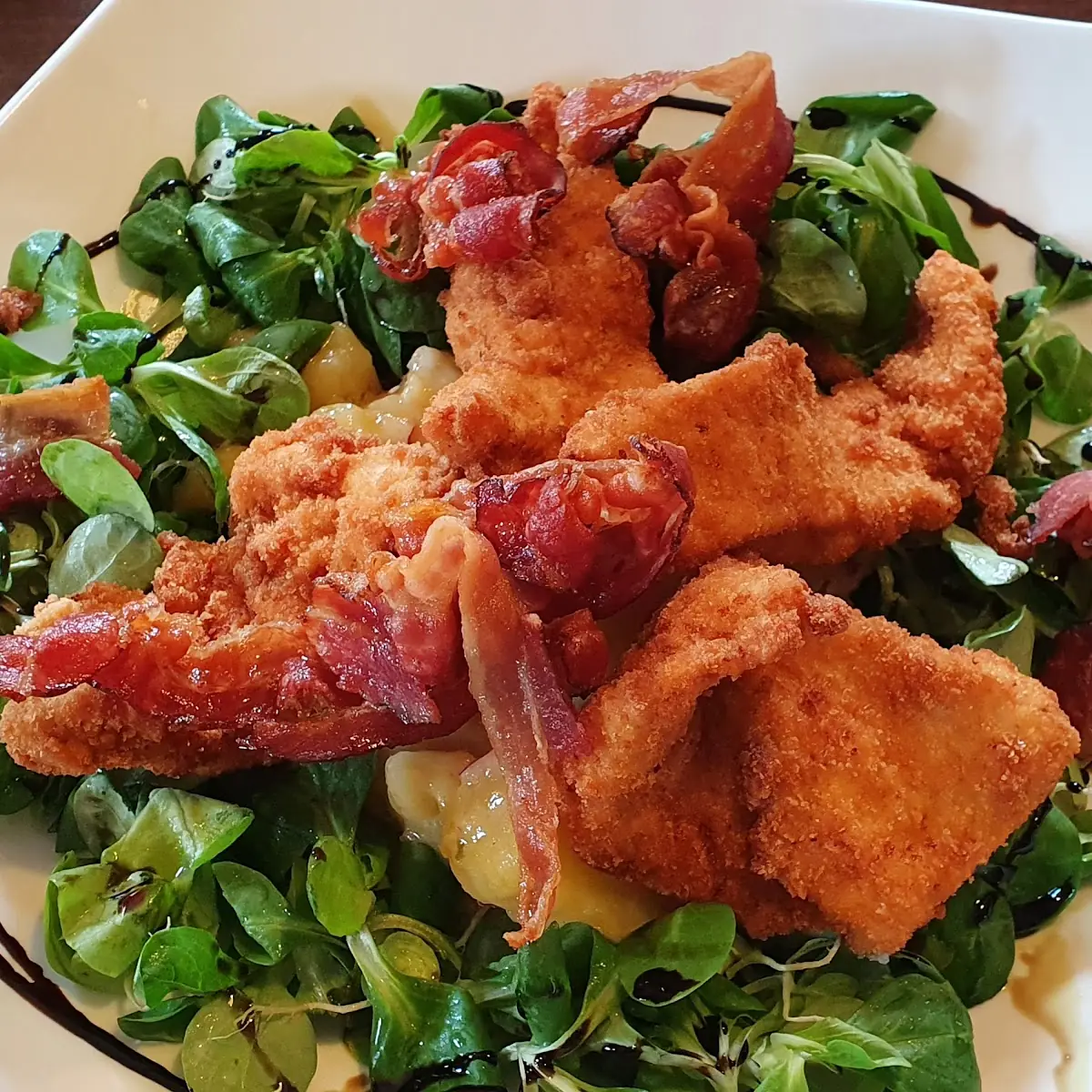 Backhendlsalat