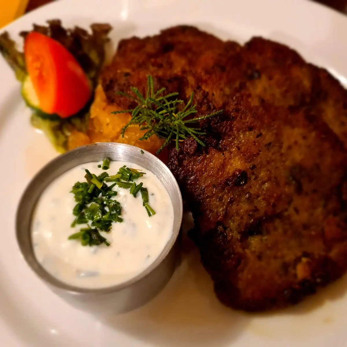 Erdäpfelpuffer Mit Sauerkraut