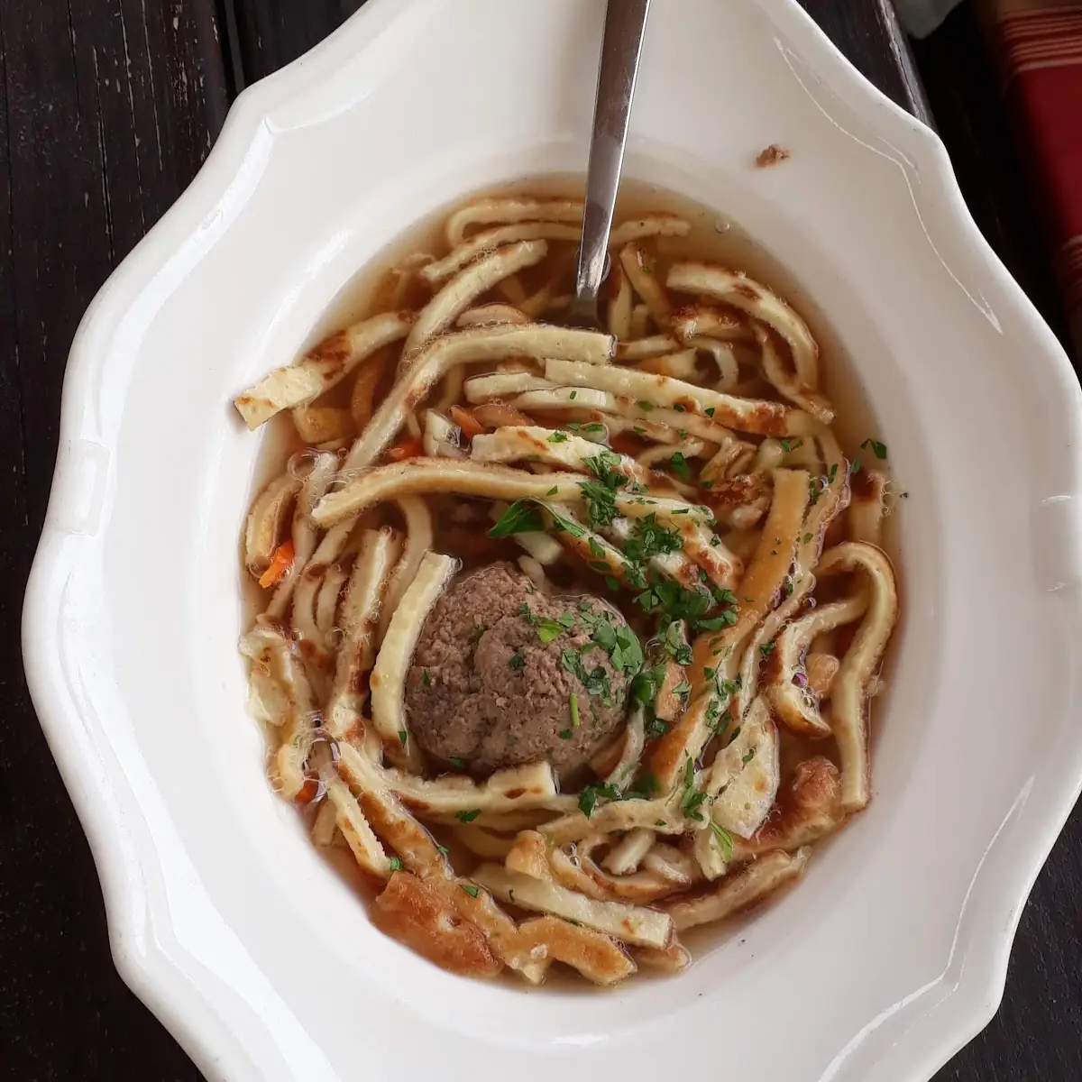 Knédl Suppe
