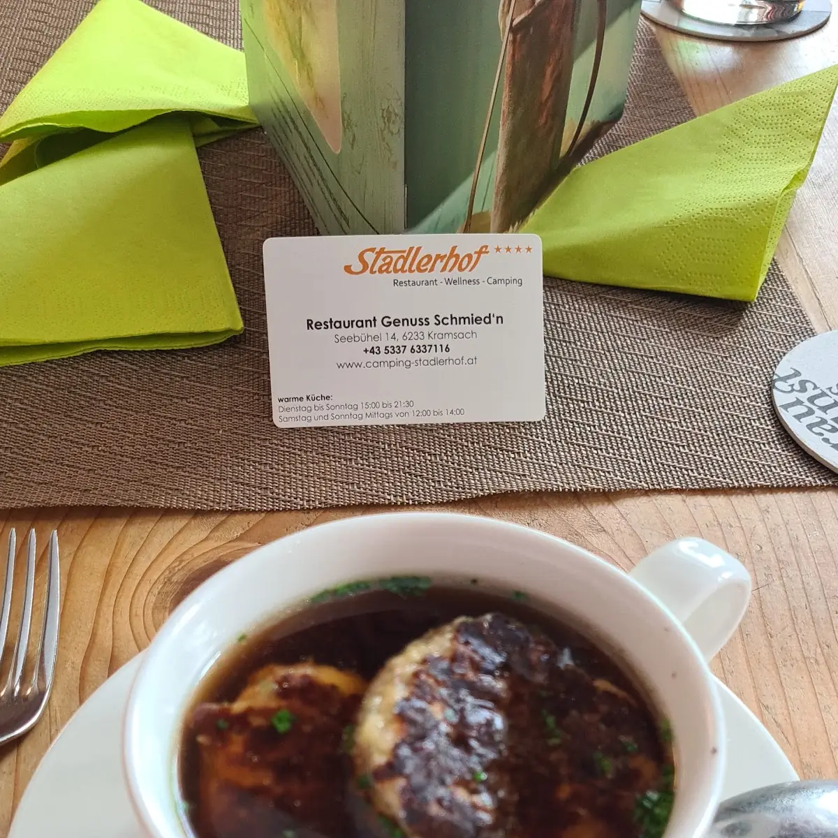 Kaspressknödelsuppe