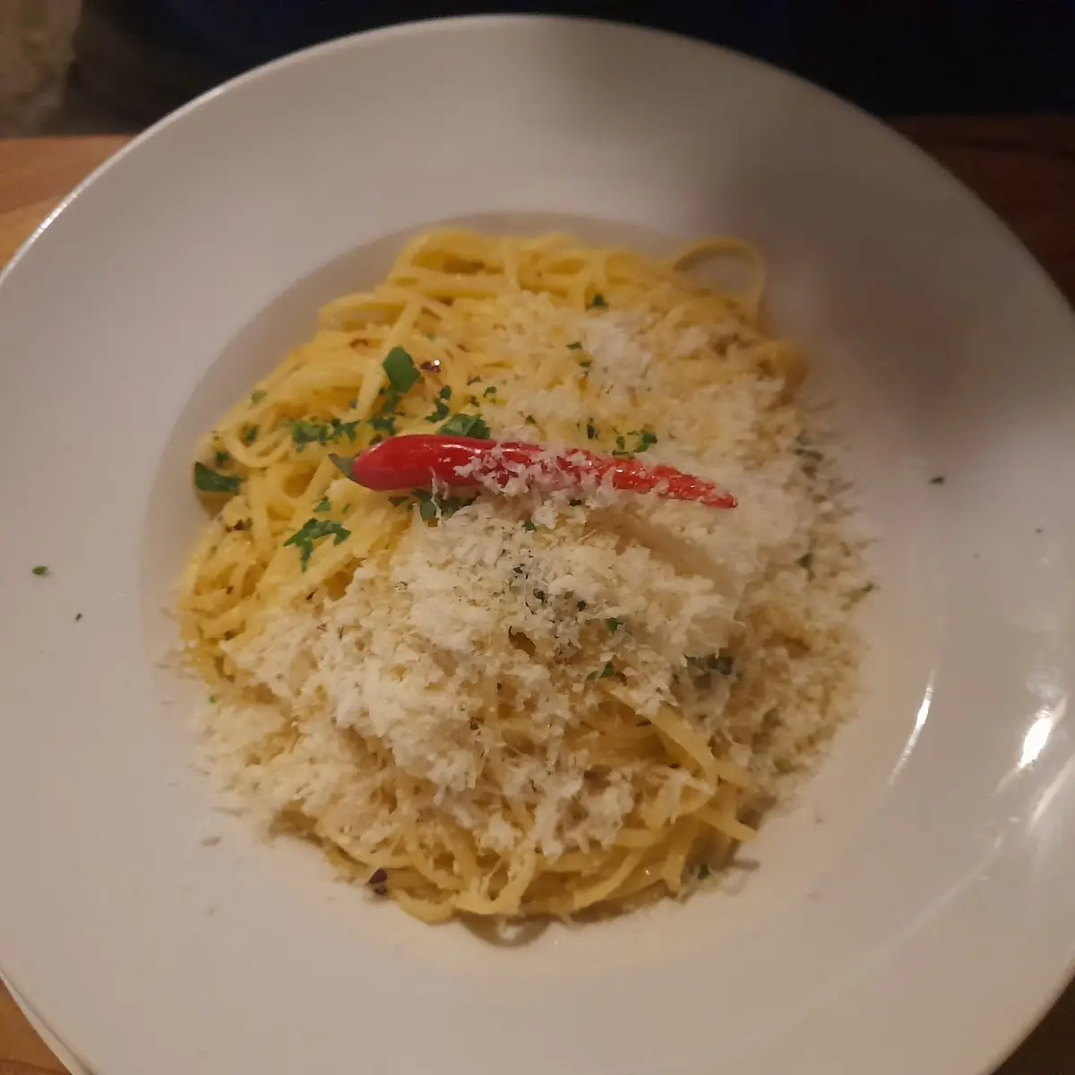 Spaghetti Aglio Olio E Peperoncino