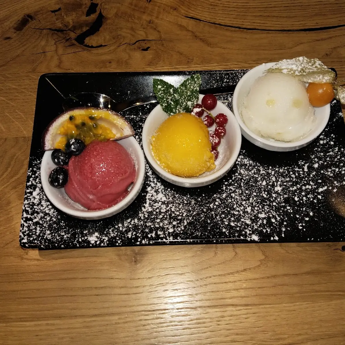 Dreierlei Sorbes