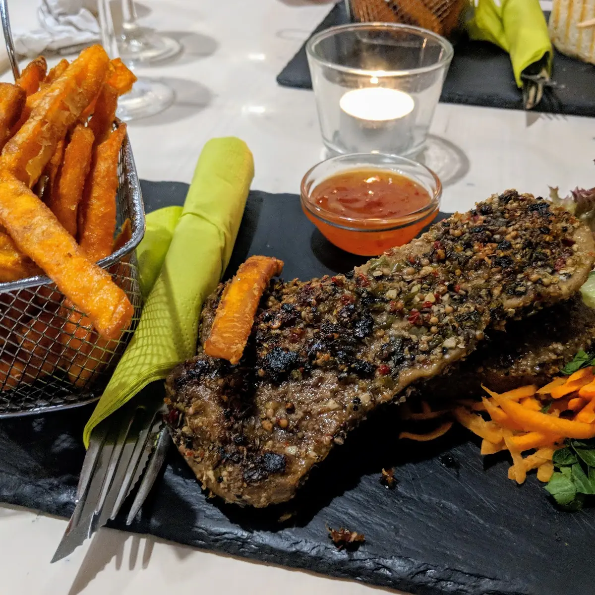 Seitan Pfeffersteak