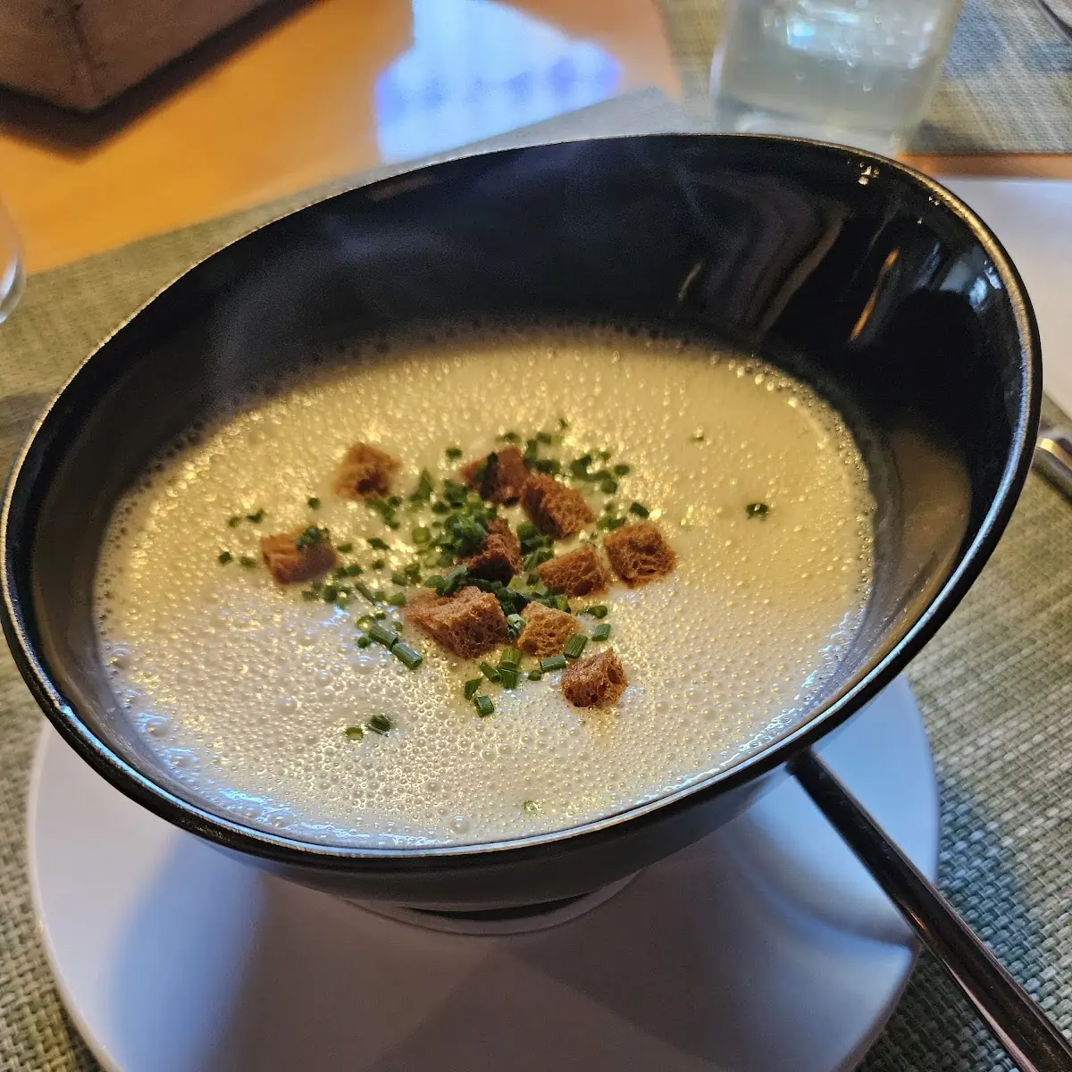 Knoblauchcremesuppe