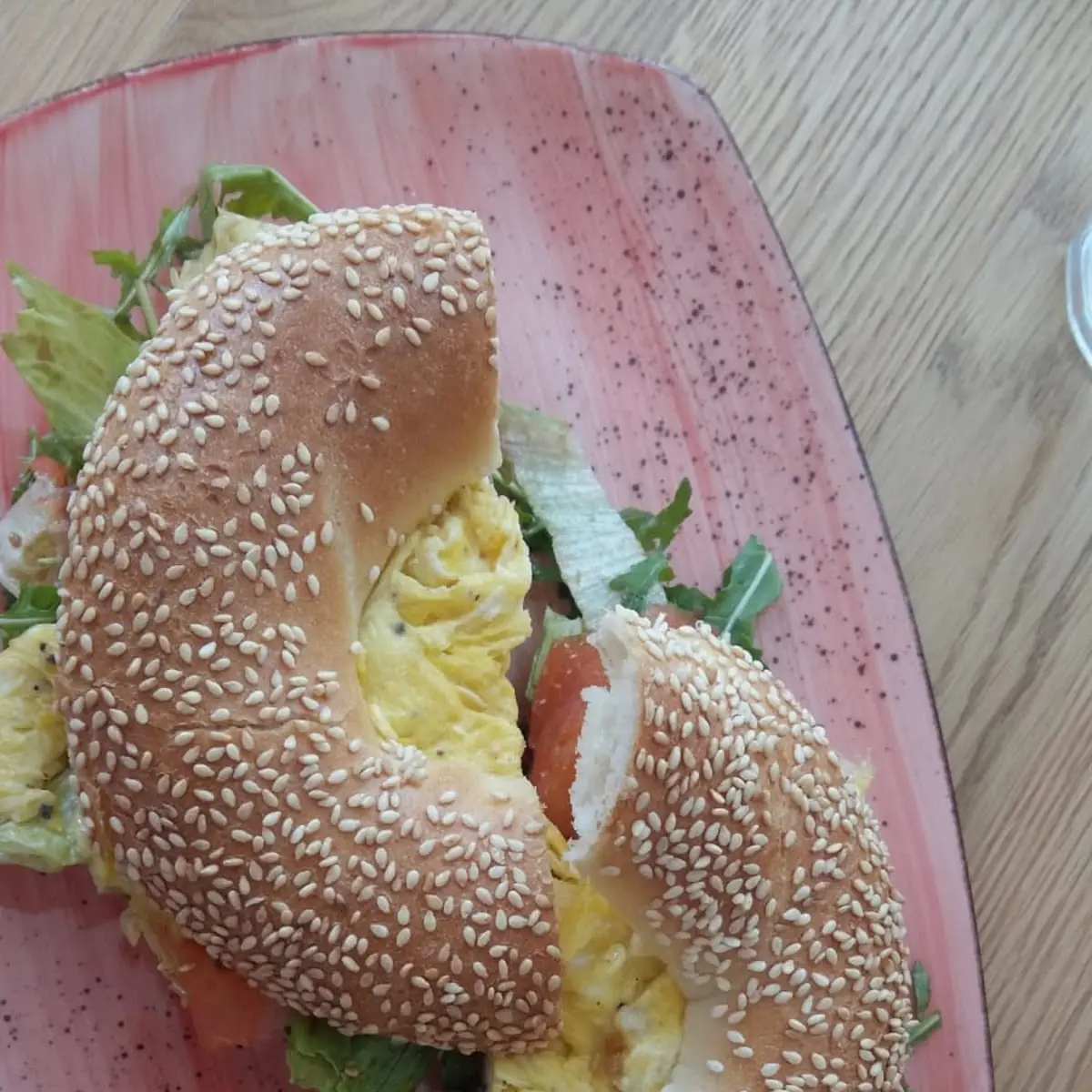 Frühstücksbagel