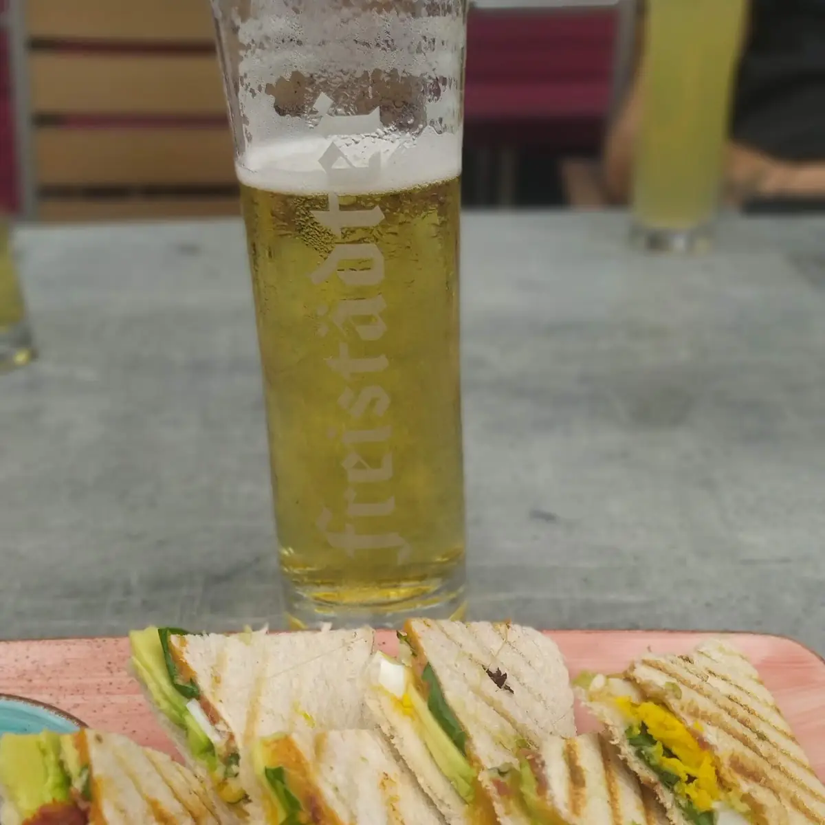 Veganer Tramezini