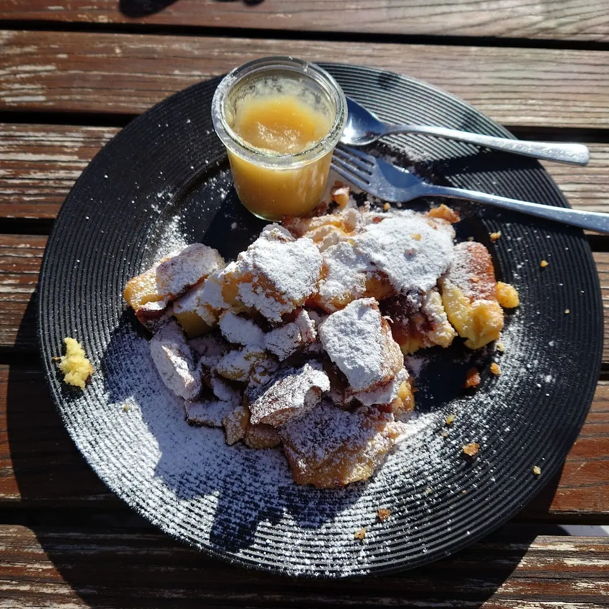 Kaiserschmarrn Mit Apfelmus