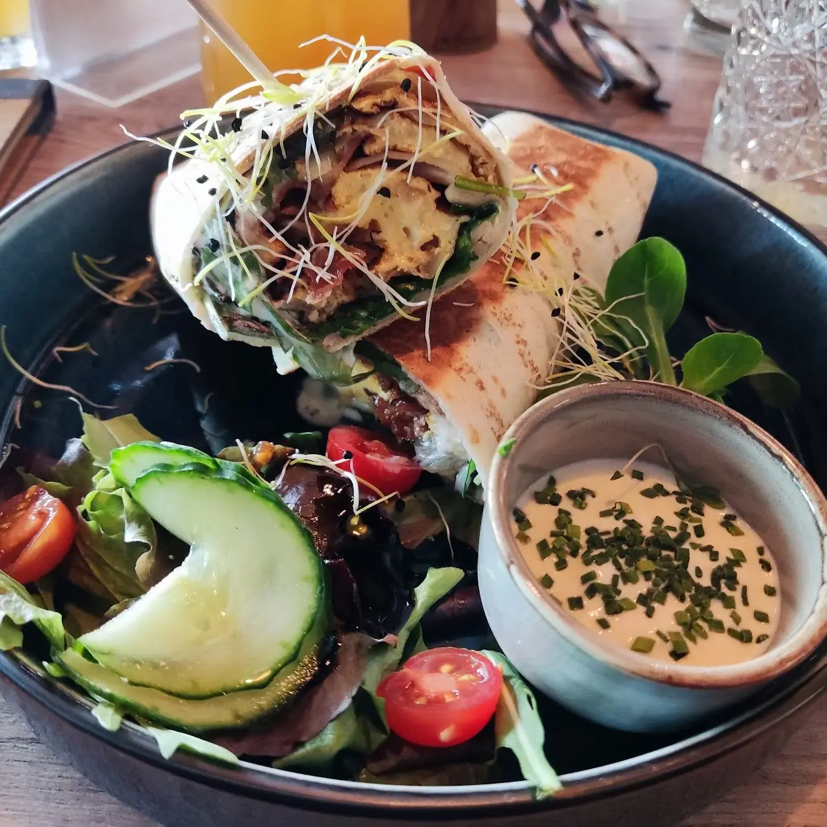 Frühstückswrap
