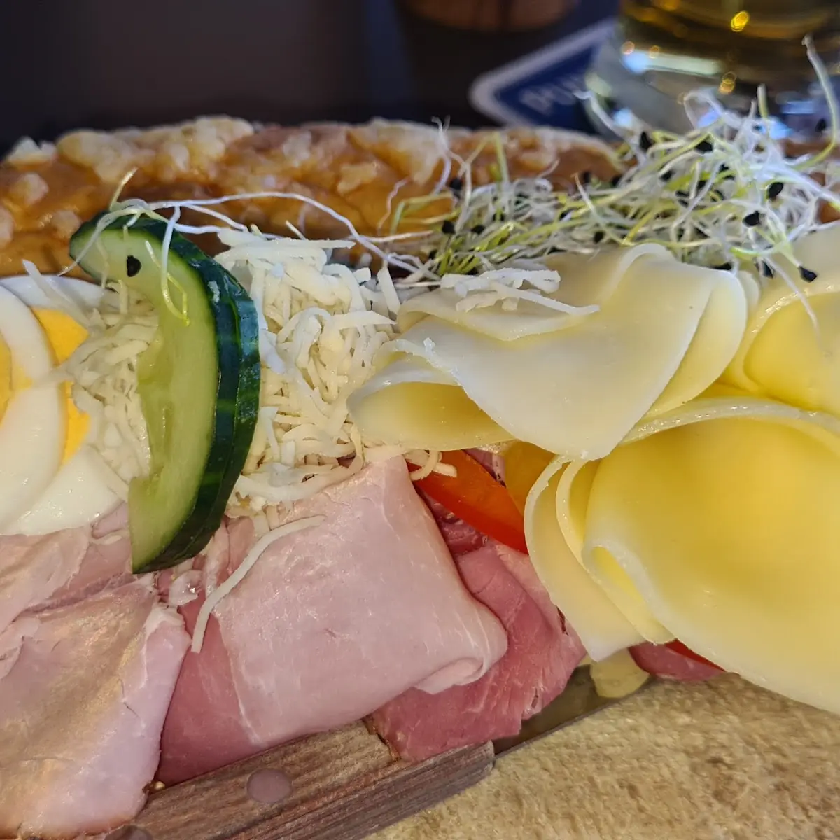 Käsestangerl Mit Schinken