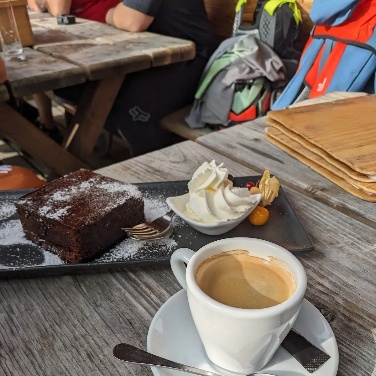 Schokokuchen Mit Kaffee