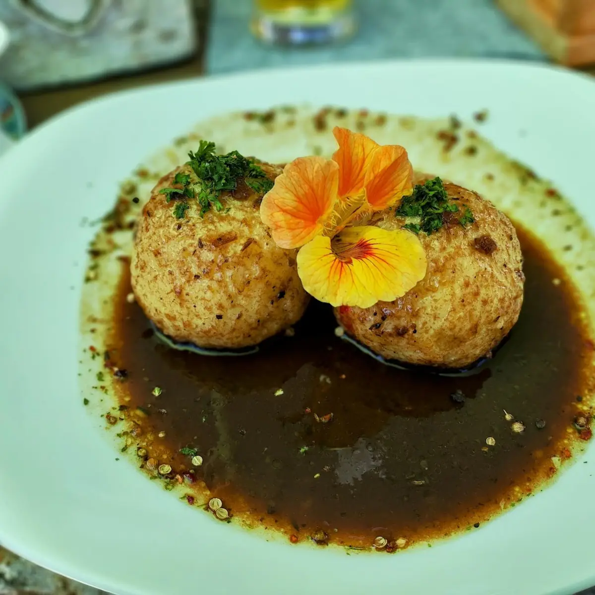 Ramsauer Wildfleischknödel Mit Rotkraut