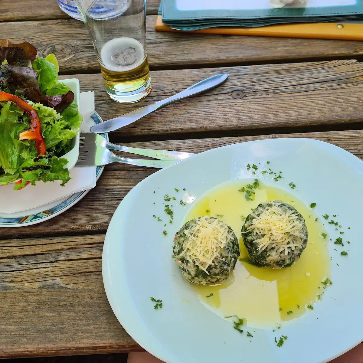 Spinatknödel