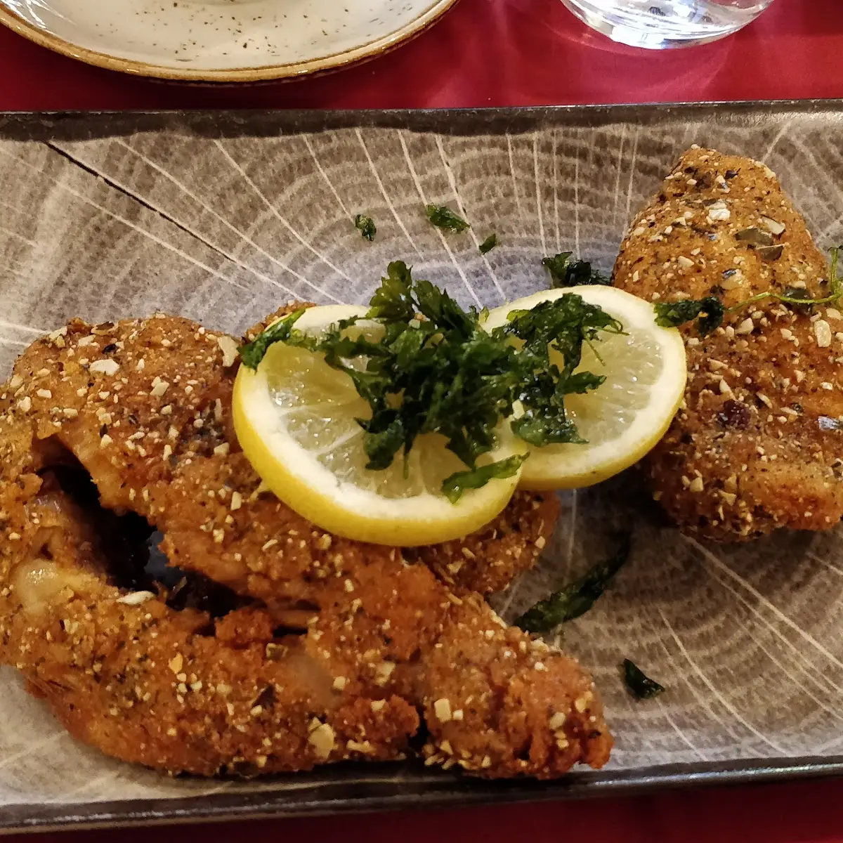 In Sesam Fried Waldviertler Amur Carp