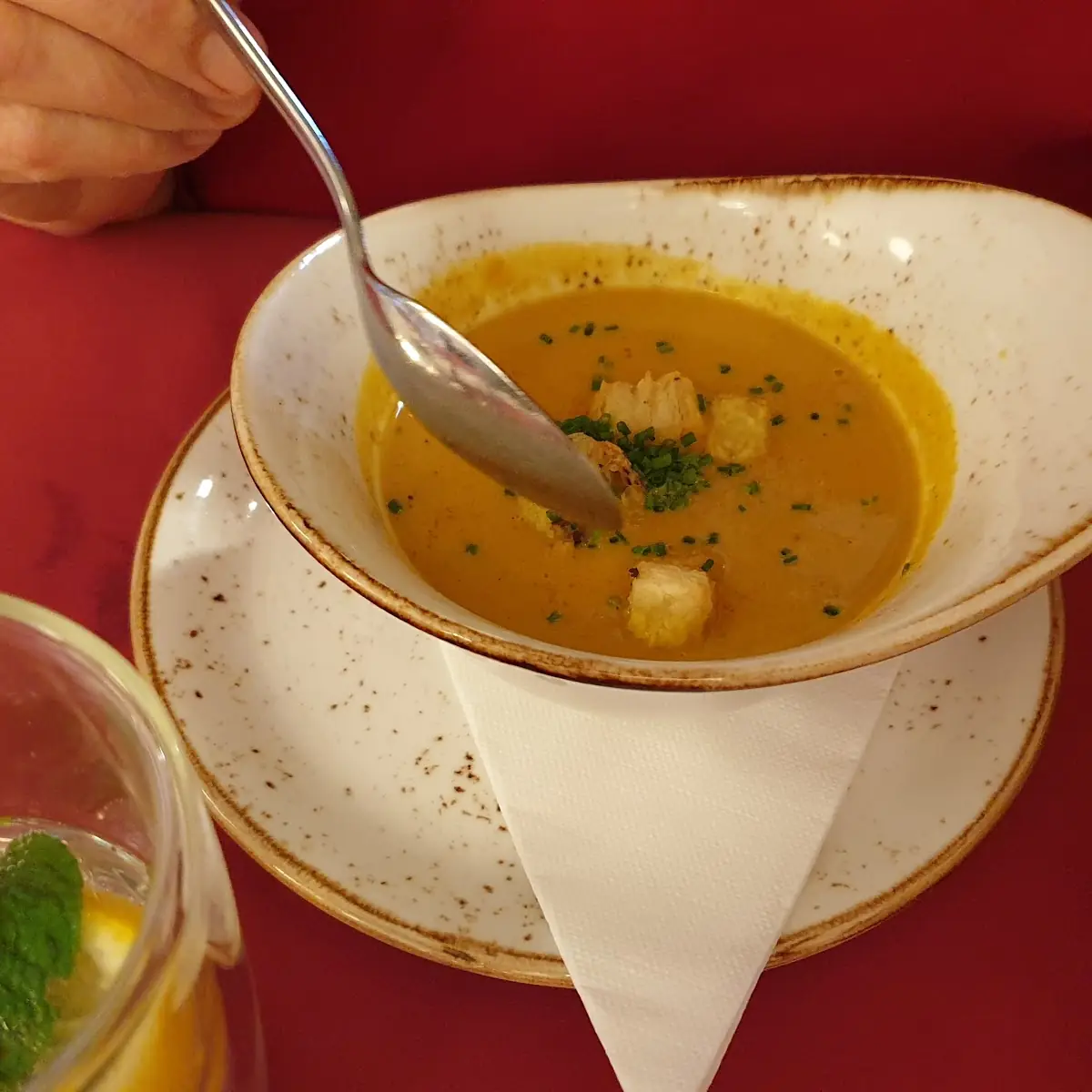 Kürbissuppe