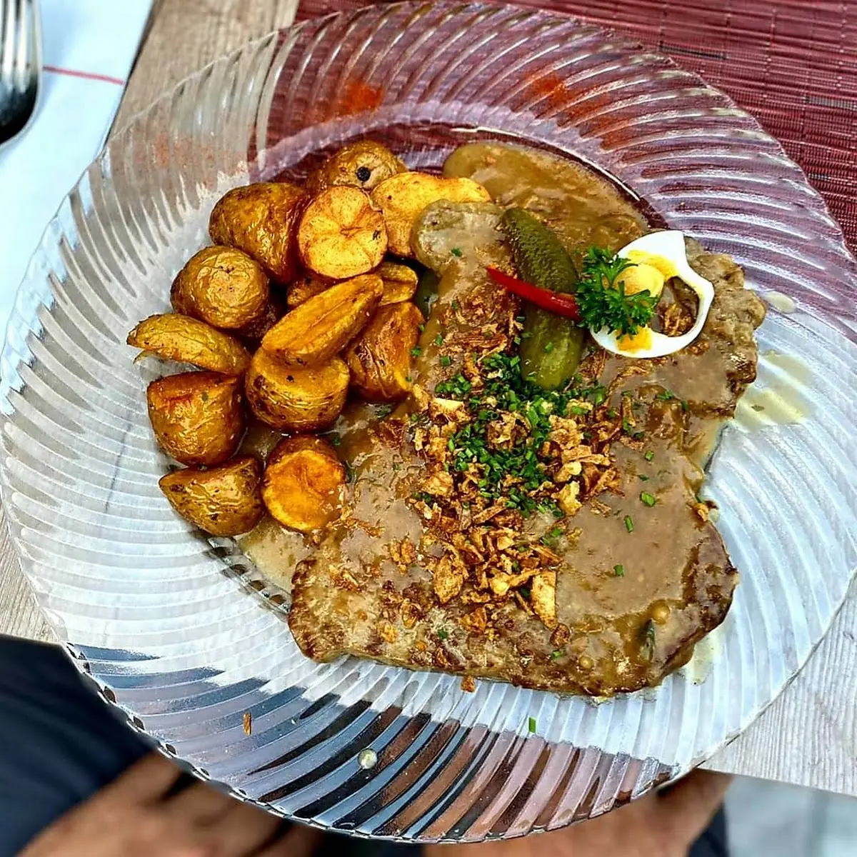 Zwiebelrostbraten
