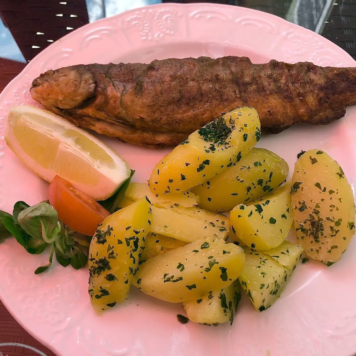 Gebratene Forelle