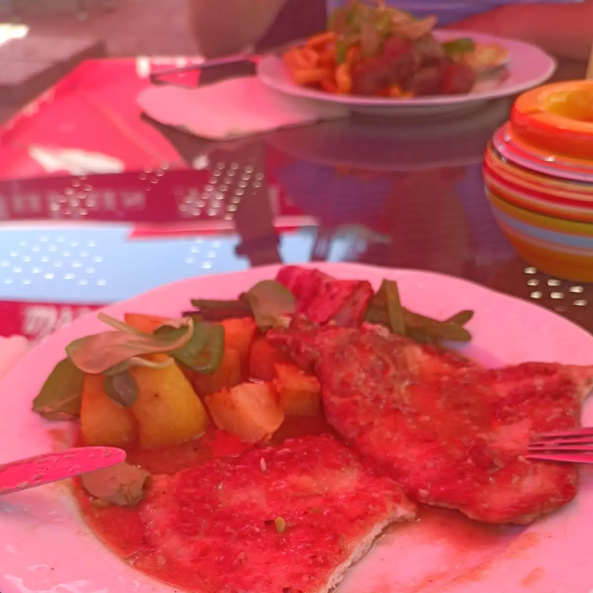 Knoblauch Schnitzel