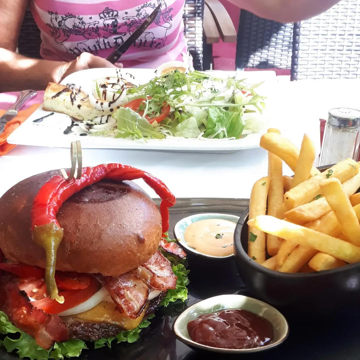 Borger Portion Pommes