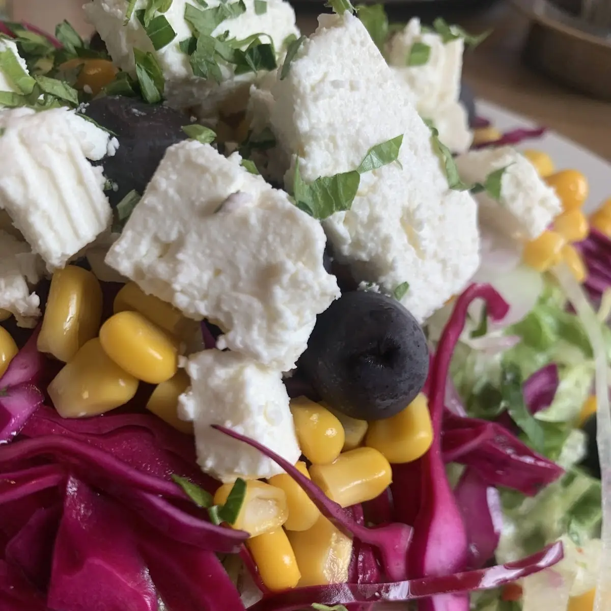 Salat Mit Schafkäse