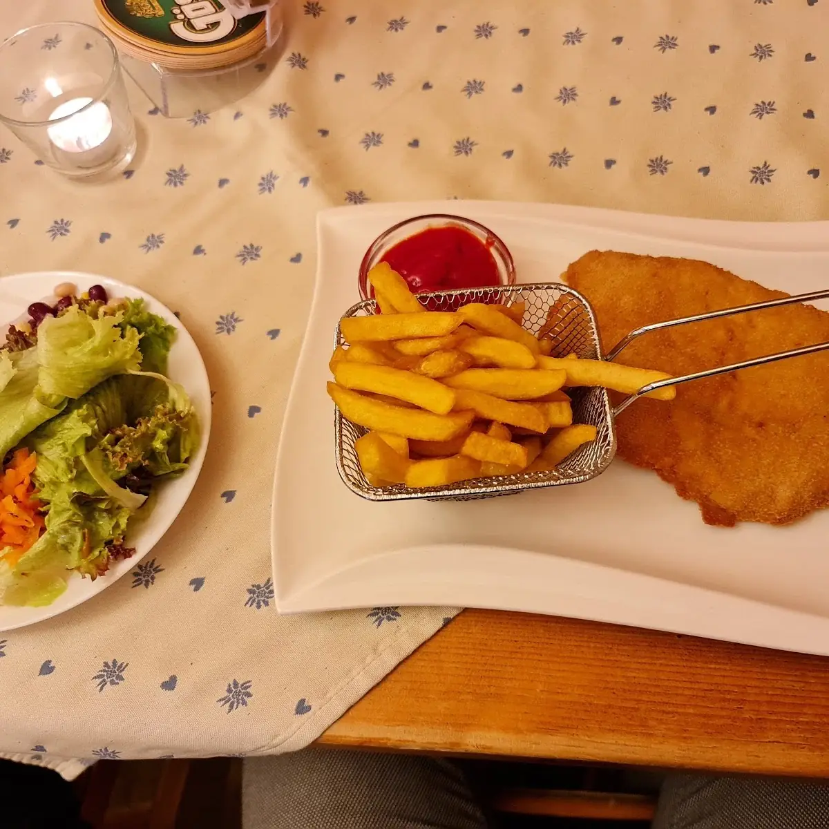 Kinderschnitzel Mit Pommes