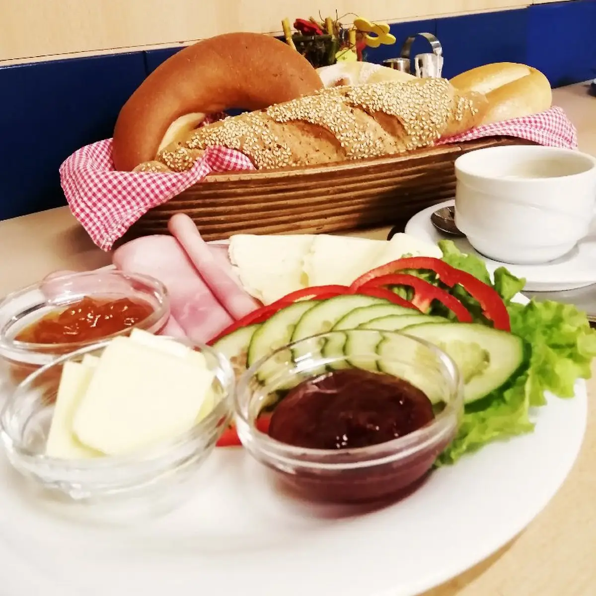 Holzfäller Frühstück