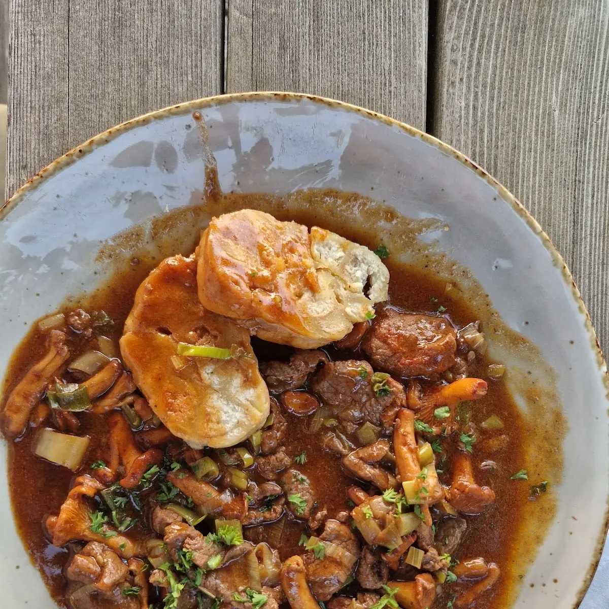 Strogonoff Mit Eierschwammerl
