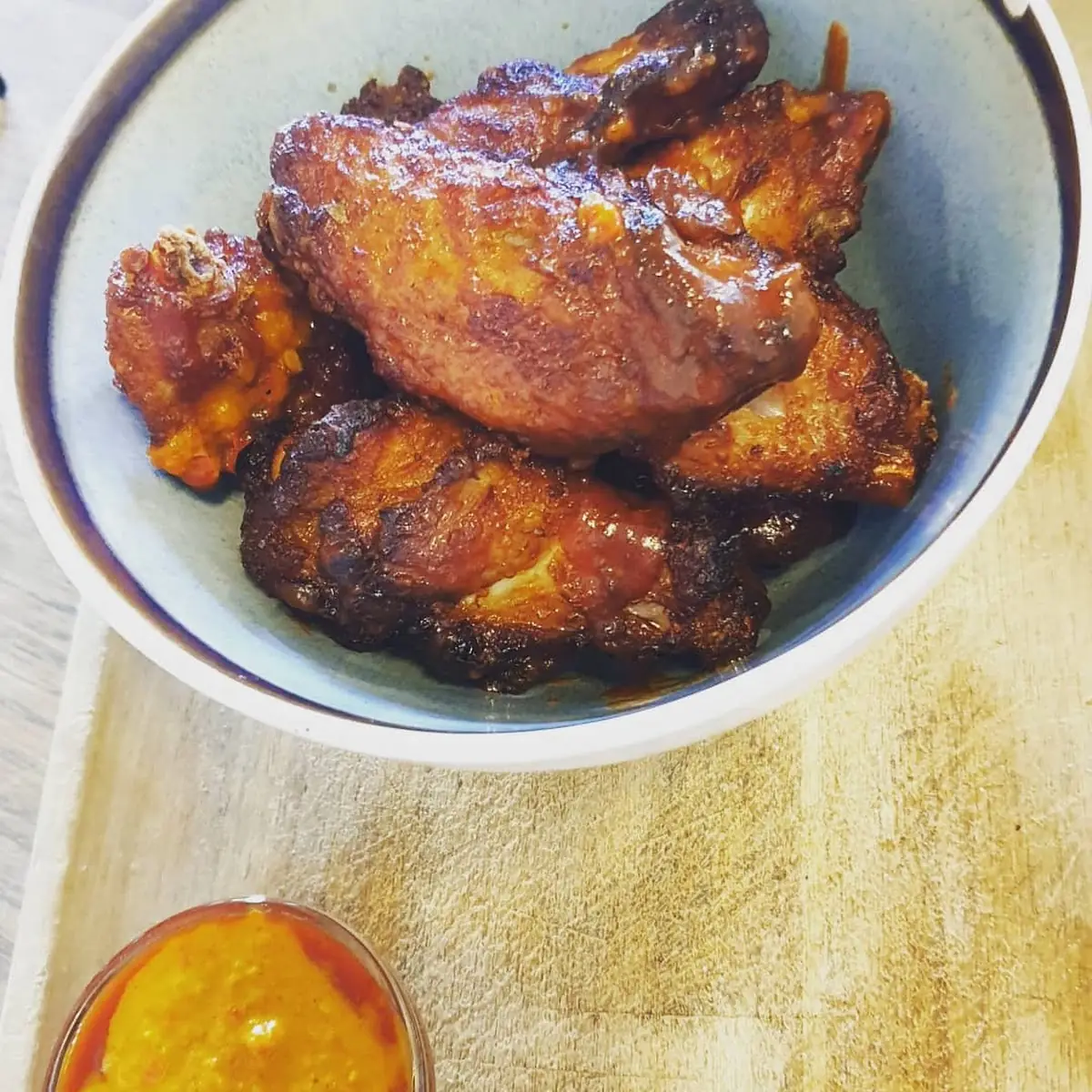 Smoked Cocoa Coffee Wings