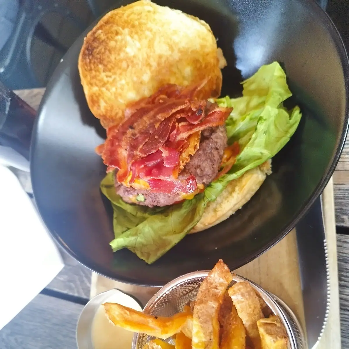 Swiss Fondue Burger