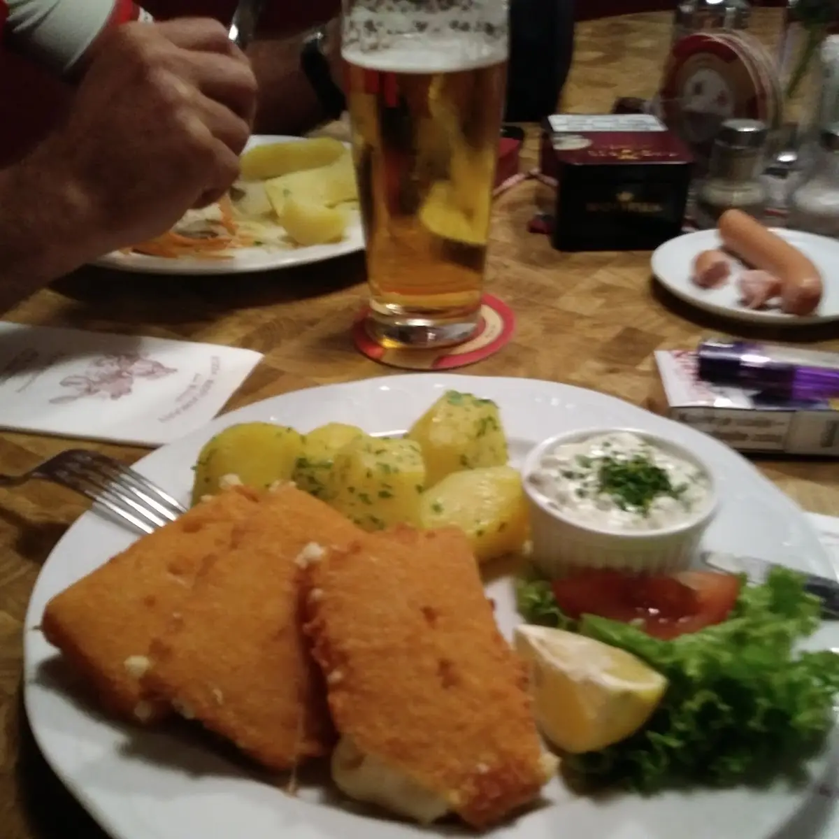 Gebackener Käse
