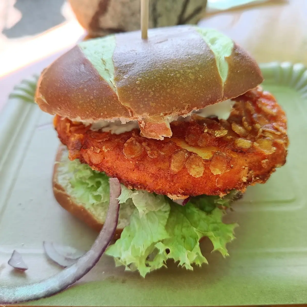 Garlic Chicken Burger
