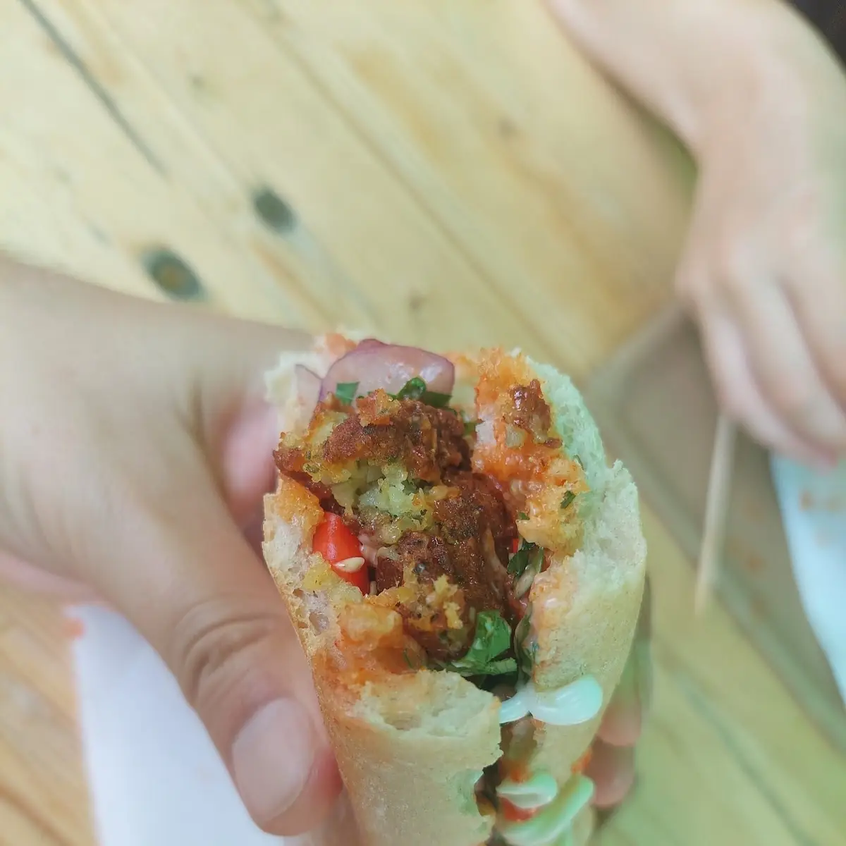 Veganer Falafel Bosna