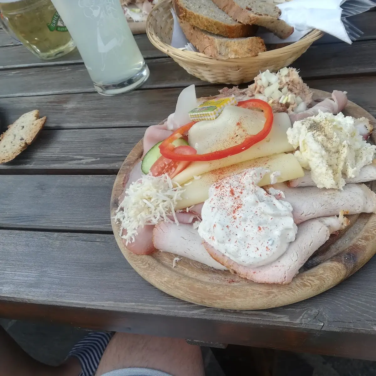 Brettljause Schmalzbrot Most Sehr Zum Empfehlen